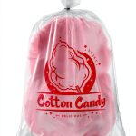 Nagpew Cotton Candy Bags Food Safe PE Plastic 200-0