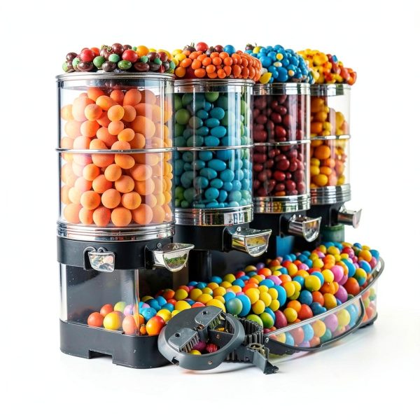 HEMOTON Candy Machine Wheel Replacement Plastic Dispenser-5