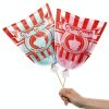 Geyee Cotton Candy Bags Clear Plastic with Twist Ties-6