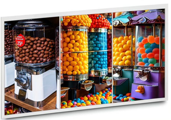 Feltechelectr Candy Vending Machine Gear Turntable Plastic-6