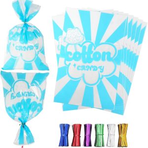 GraceKit Cotton Candy Bags Durable OPP Material Bulk-0