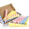Cotton Candy Cones Food Grade Paper 60PCS Colorful Party-2