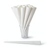 Obelys White Cotton Candy Cones Durable Food Safe 200 Pack-3