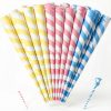 Cotton Candy Cones Food Grade Paper 60PCS Colorful Party-0