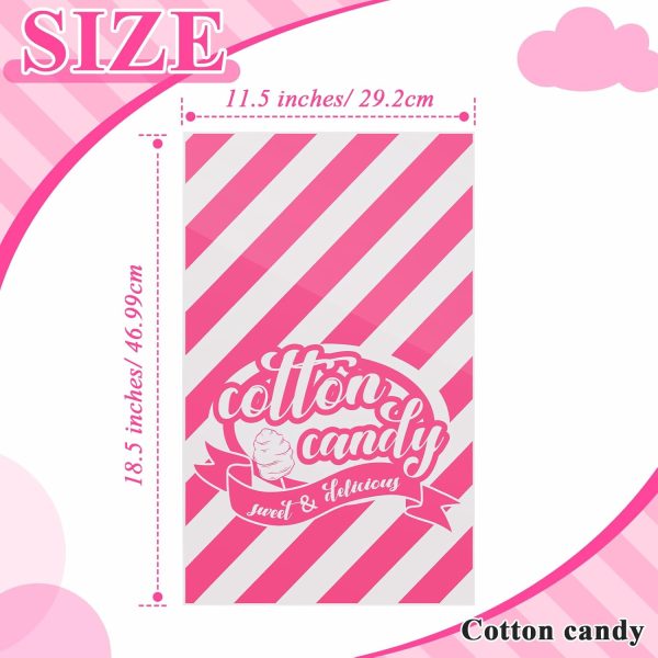Zhanmai Cotton Candy Bags OPP Material Ties Concession-1