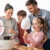 Obelys White Cotton Candy Cones Durable Food Safe 200 Pack-1