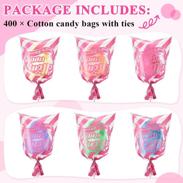 Zhanmai Cotton Candy Bags OPP Material Ties Concession-2