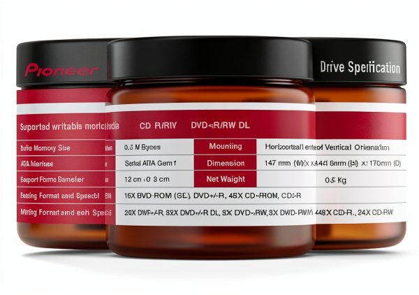 Vinpower Digital DVR-S21WBK Internal DVD Drive PC-4