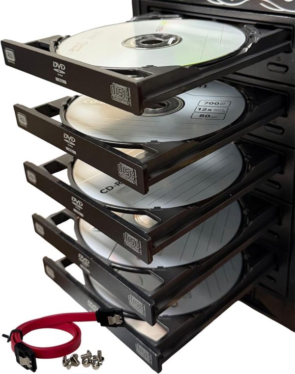 Lite-On Internal DVD±RW Drive IHAS124-14 SATA 24RPM Dual‑Layer Support-2