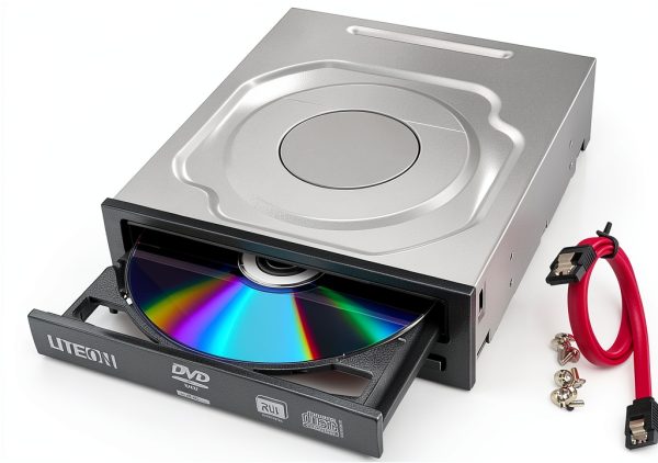 Lite-On Internal DVD±RW Drive IHAS124-14 SATA 24RPM Dual‑Layer Support-1