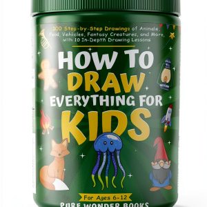 Children's Drawing Book Ages 6-12 BrightPages Kindle eBook 264 Pages-0