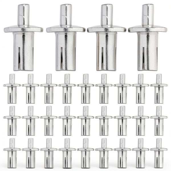 Drive Pin Rivets 100pcs Aluminum Knock Rivets by NIYANGLE Rivet Studs-0