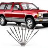 KIMISS 10PCS Window Trim Spot Weld Pin Metal Replacement Stud Rivets Set for Interior Car Trim Universal Products-2