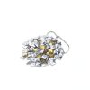 COHEALI Pyramid Flatback Studs 200pcs Silver Rivet for DIY Fashion-5
