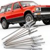 Window Trim Clip Rivet Studs Yosoo Health Gear 10-Piece Rustproof Pins-3