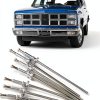 Window Trim Clip Rivet Studs Yosoo Health Gear 10-Piece Rustproof Pins-8