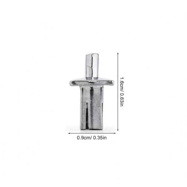 Drive Pin Rivets 100pcs Aluminum Knock Rivets by NIYANGLE Rivet Studs-1