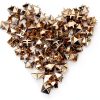 9mm Rivets Pyramid Shaped Punk Rivet Stud 100pcs Silver Fastener-7
