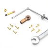 Folding Fan Repair Parts 31mm Metal Rivets by Gadpiparty Stable Shaft-6