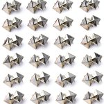 Square Metal Studs Stylish Punk Rivets Versatile Decorative Clothing Shoes Bags Decorations-0