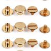 Solid Brass Button DIY 5/6mm & 5/8mm Studs for Luggage, Shoes, Hats-4