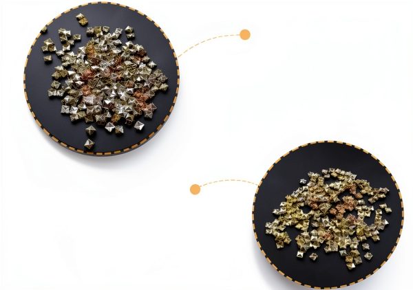Square Metal Studs Stylish Punk Rivets Versatile Decorative Clothing Shoes Bags Decorations-2