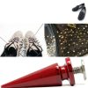 Metal Rivet Set 10x26mm Red Studs with Screws DIY Leather-4