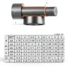 Through Hole Rivets Nazada 1000pcs Assortment M0.9-M1.7 Rivet Studs-2