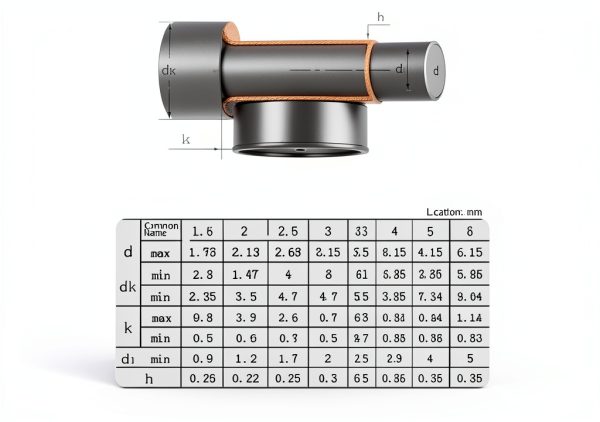 Through Hole Rivets Nazada 1000pcs Assortment M0.9-M1.7 Rivet Studs-2