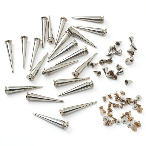 Craft Rivet Punk Studs Spikes for Clothing – Heavy Metal Sharp Design-3