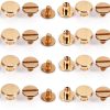 Solid Brass Button DIY 5/6mm & 5/8mm Studs for Luggage, Shoes, Hats-0
