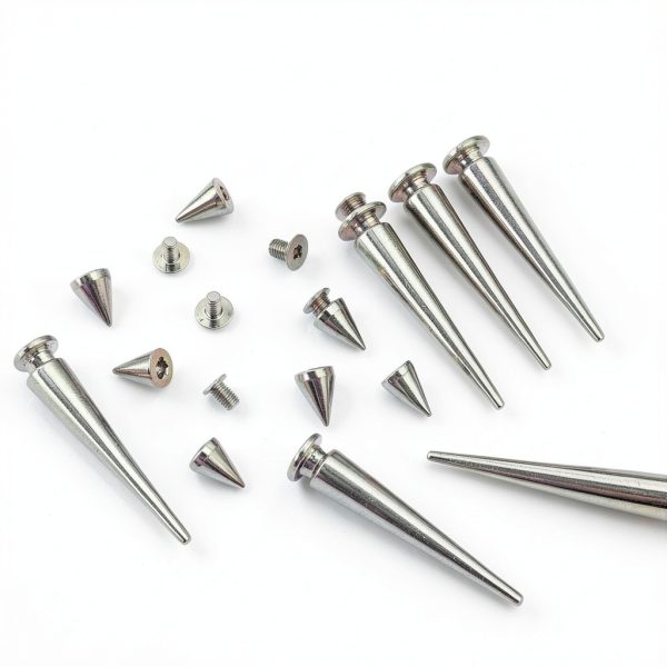 Craft Rivet Punk Studs Spikes for Clothing – Heavy Metal Sharp Design-7