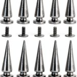 Metal Rivet Stud Set 10x26mm 10 Pack DIY Leather Bags Shoes-0